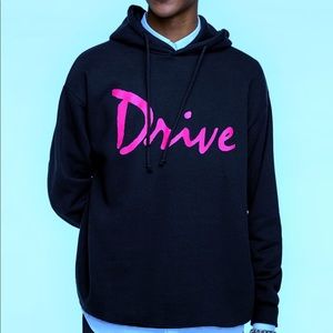 pink hoodie mens zara